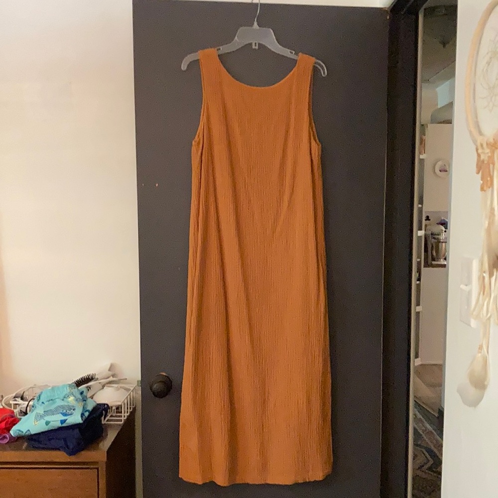 Suunday tank dress in Meercat